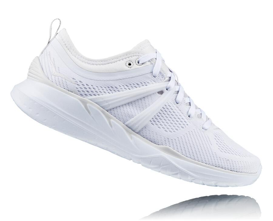 Hoka One One Koşu Ayakkabısı Kadın Beyaz - Tivra - VW3598024